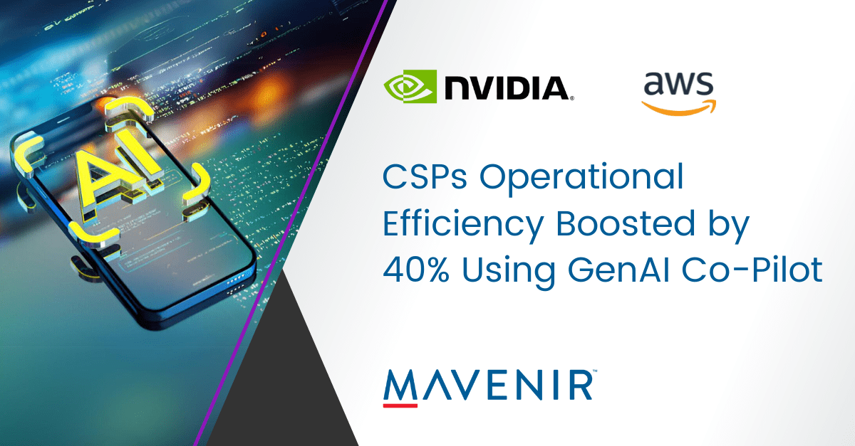 Mavenir Teams With NVIDIA and Amazon Web Services to Deliver Generative AI Co-Pilot for Communications Service Providers