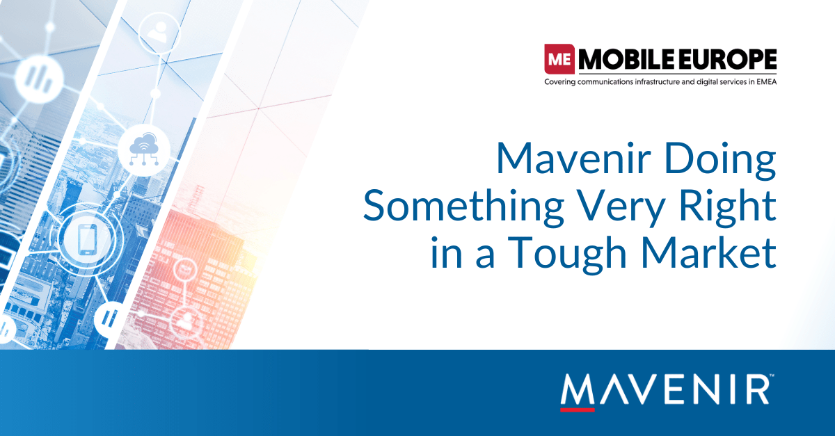 Mavenir Punches Above Its Weight in Open RAN and Cloud