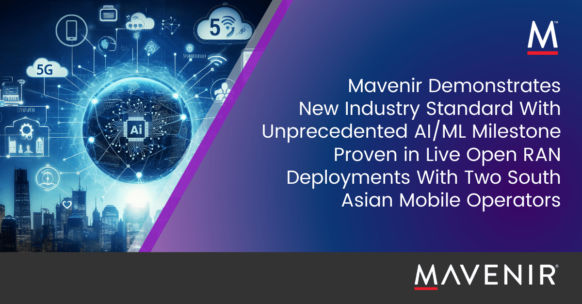 Mavenir’s Network Intelligence as a Service AI Agents Deliver 40% Mobility KPI Gains in 5G Non-Standalone Networks