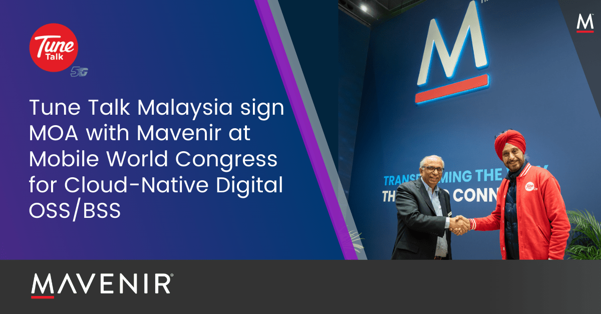 Tune Talk and Mavenir Partner to Revolutionize Malaysia’s Telco Landscape with Cloud-Native Digital OSS/BSS Platform